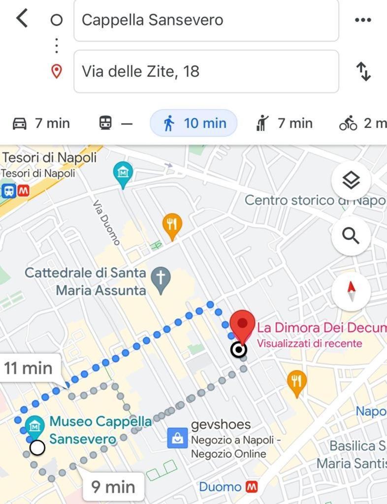 나폴리 Dimora Dei Decumani B&B 외부 사진